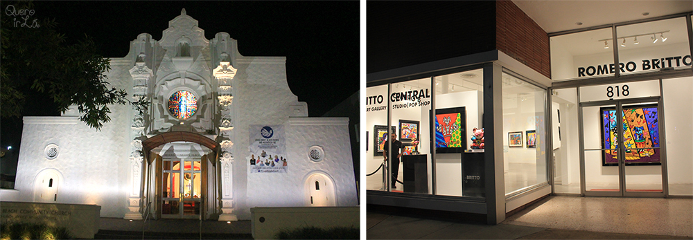 Lincoln Road Mall - Romero Britto - Church