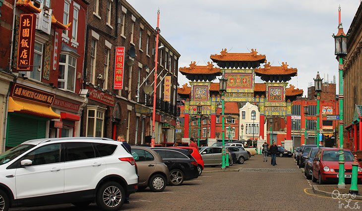 Chinatown em Liverpool