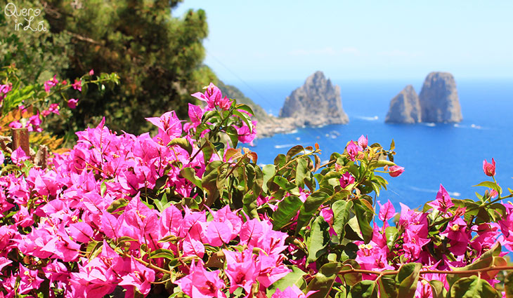 Il Faraglioni em Capri, Itália