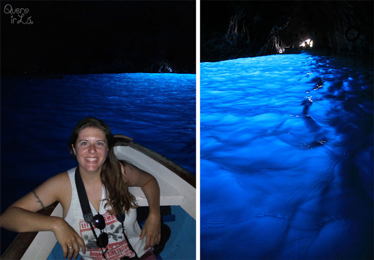 Passeio Gruta Azul, Capri