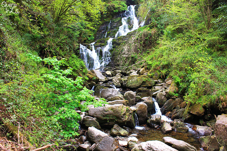 Torc Waterfall no Killarney National Park, Irlanda
