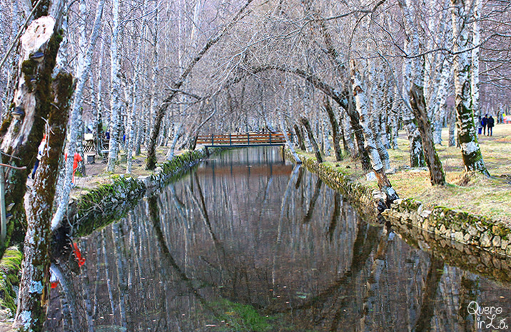 Covão d'Ametade na Serra da Estrela em Portugal