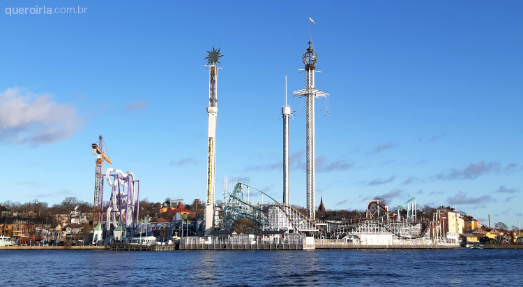 Gröna Lund, parque de diversões mais antigo da Suécia