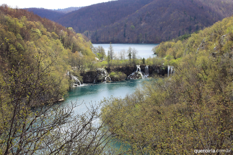 Parque Nacional dos Lagos de Plitvice na Croácia