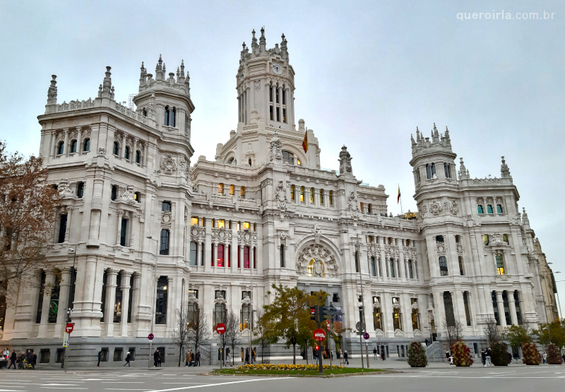 Palacio de Cibeles, Madri, Espanha
