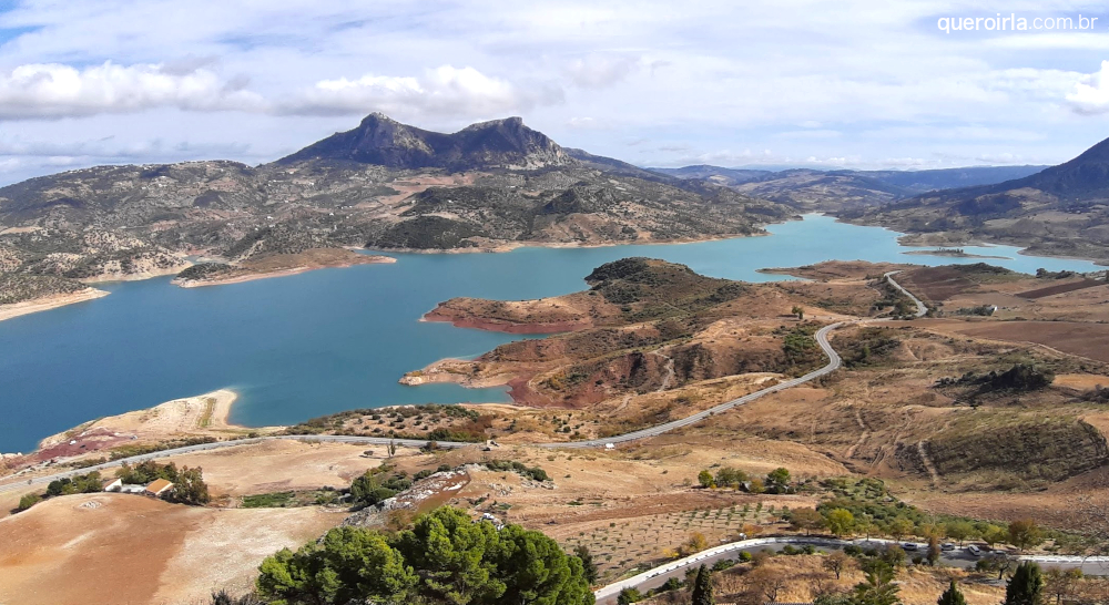 Rio Guadalete em Zahara de la Siera