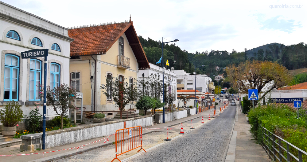 Vila de Luso no Centro de Portugal